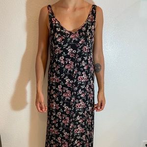 Free People Floral Print Maxi Dress